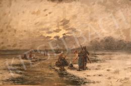 F. Münsterfeld, end of the 19th century - Fishing 