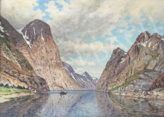 For sale Rubovics, Márk - Norwegian Fjord 's painting