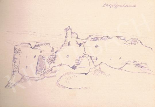  Szűcs, Pál - Ruins of Drégely painting