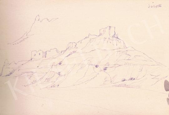  Szűcs, Pál - Castle of Sirok painting