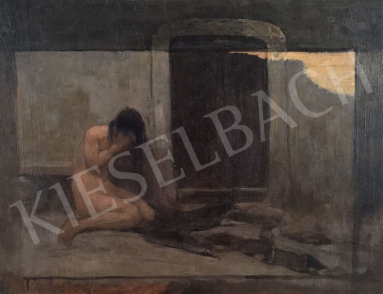  Stein, János Gábor - Sad Woman painting