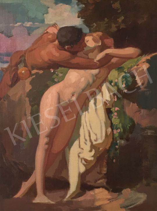  Stein, János Gábor - Kiss (Love) painting