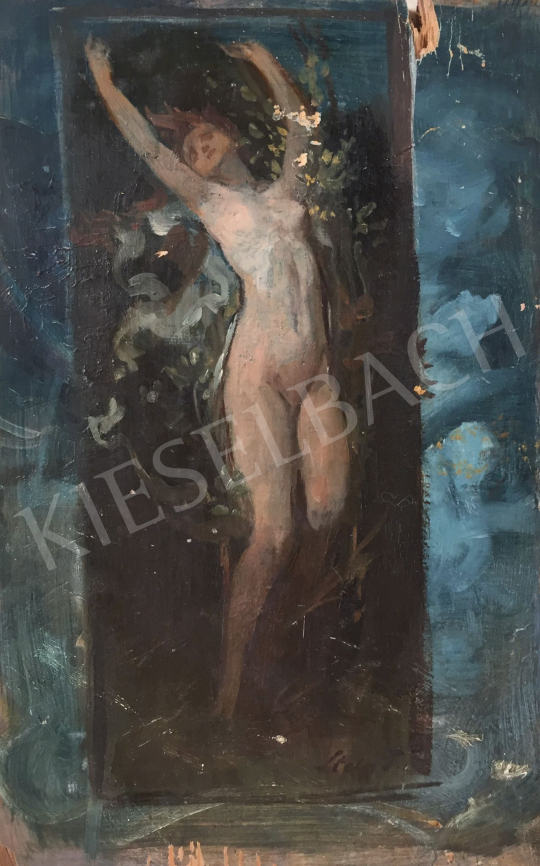 Stein, János Gábor - Standing Female Nude painting
