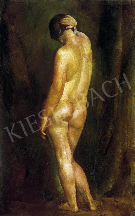 Fonó (Fleischer) Lajos - Női hátakt | 7. Aukció aukció / 168 tétel