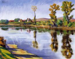 Pittner, Olivér - On the river bank 
