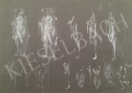  Stein, János Gábor - Female Nude (Sketch) 