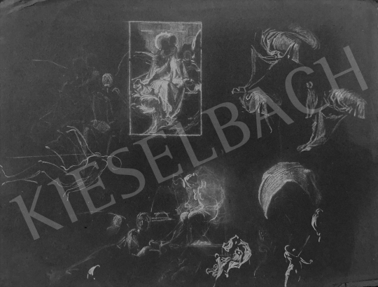  Stein, János Gábor - Sketch  painting