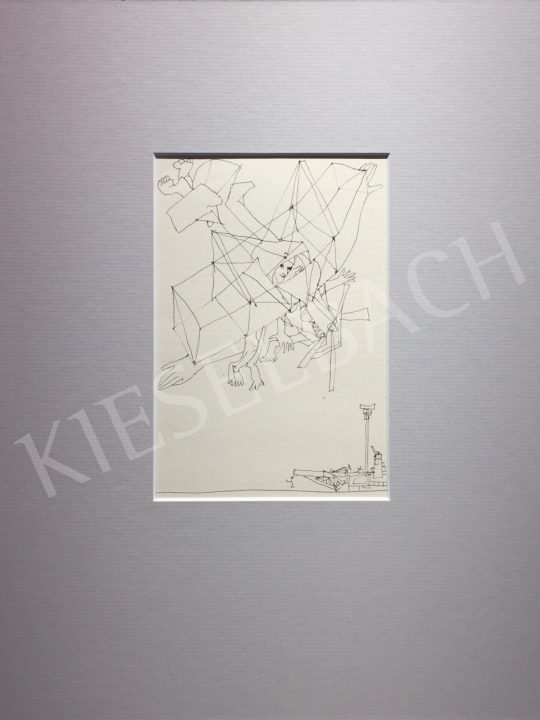 Kondor, Béla - Way to the Airplane painting