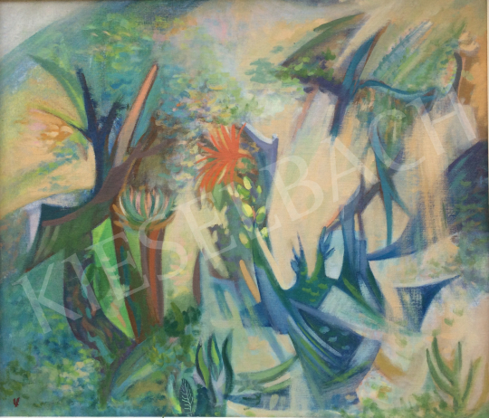  Bokros, László - In the Garden painting