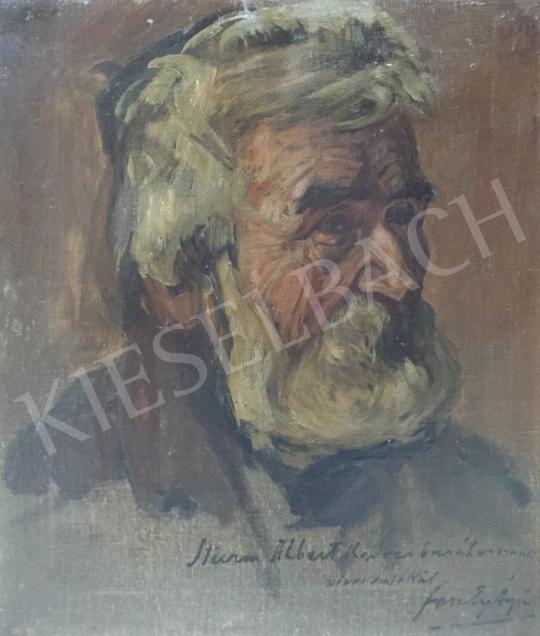 Feszty, Árpád - Male Portrait painting