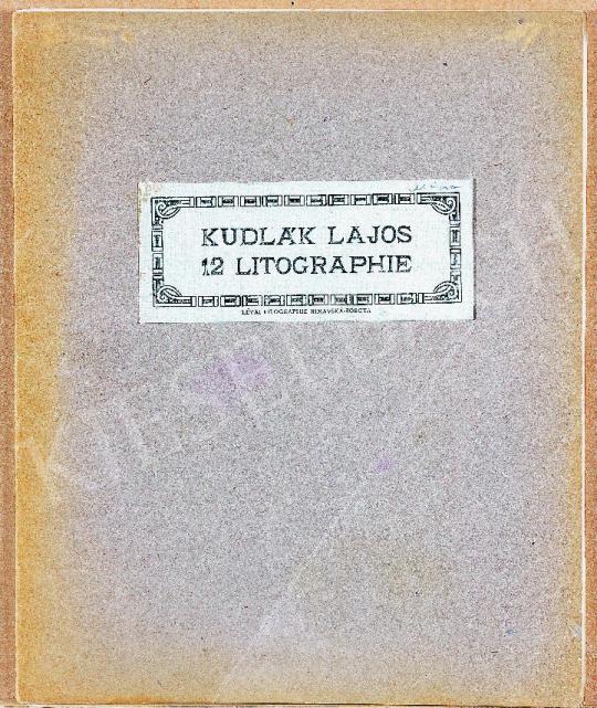 Kudlák, Lajos (Ludovik Kudlak) - Portfolio of 12 Litographs painting