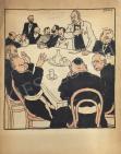 Földes, Imre (Feld Imre) - Gentlemen's Table painting