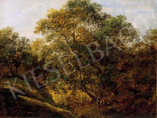 Molnár, József - Forest landscape with figures | 7th Auction auction / 213 Lot
