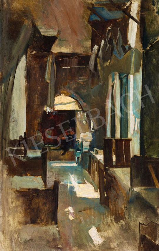 Eisenhut, Ferenc - Arabian Café with a Boy | 56th Autumn Auction auction / 23 Lot