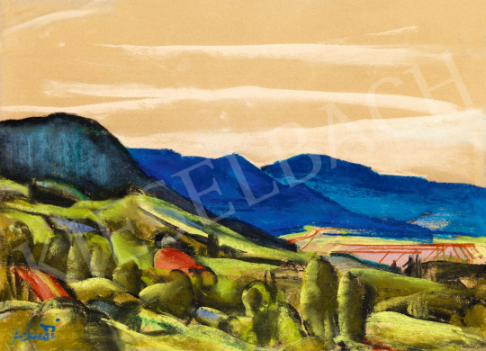  Jándi, Dávid - Nagybánya Landscape | 56th Autumn Auction auction / 27 Lot