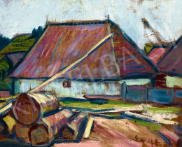 Egry, József - House in Trassylvania, early 1910s 