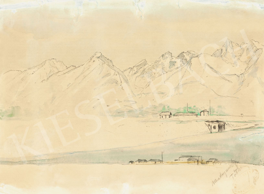  Mednyánszky, László - 19 drawings - Tatra Landscape | 56th Autumn Auction auction / 192 Lot