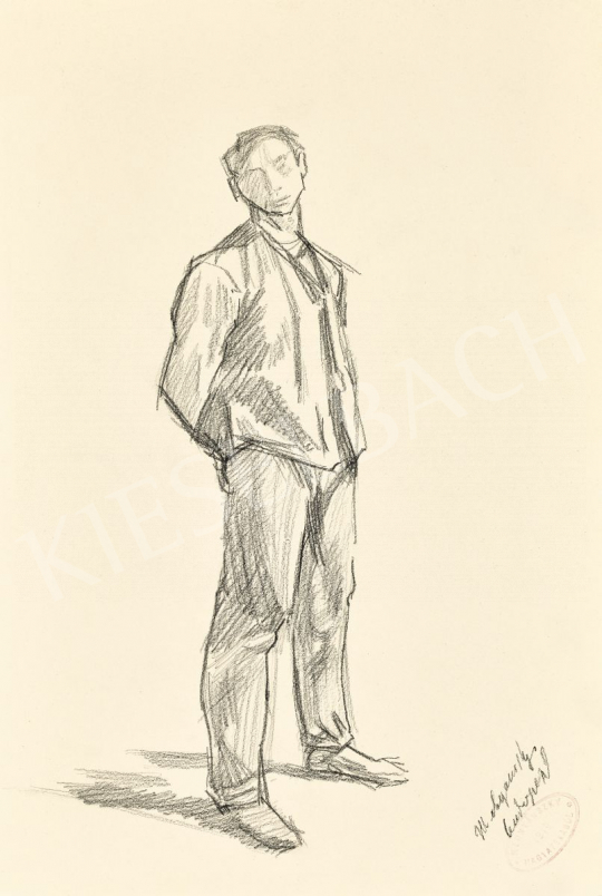  Mednyánszky, László - 19 drawings - Boy Standing | 56th Autumn Auction auction / 192 Lot