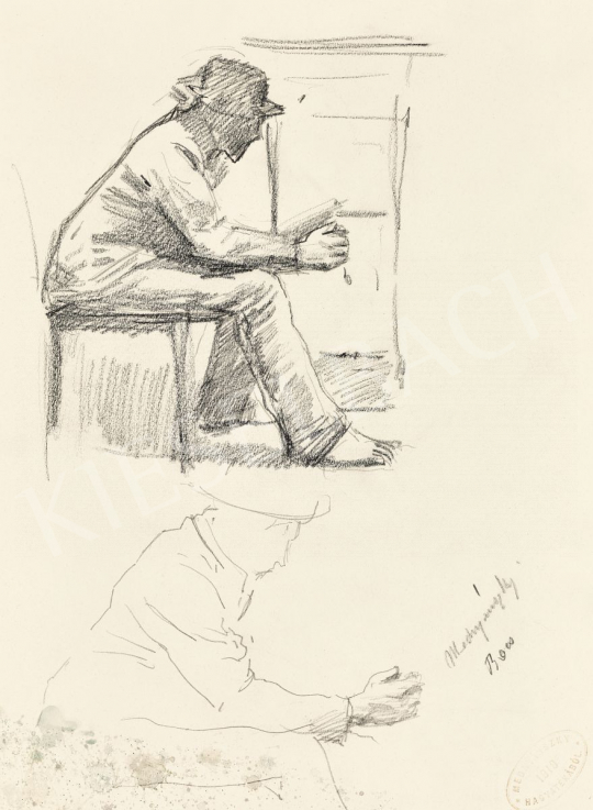  Mednyánszky, László - 19 drawings - By the Stove | 56th Autumn Auction auction / 192 Lot