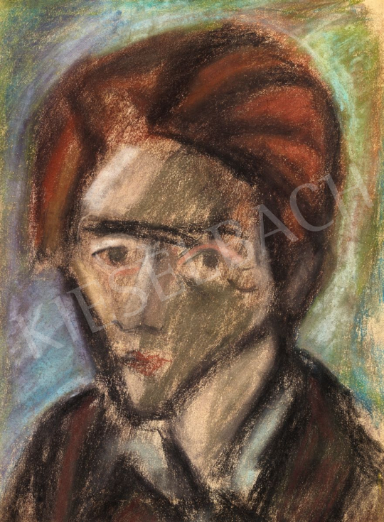  Bálint, Endre - Self-Portrait, c. 1947 | 56th Autumn Auction auction / 207 Lot