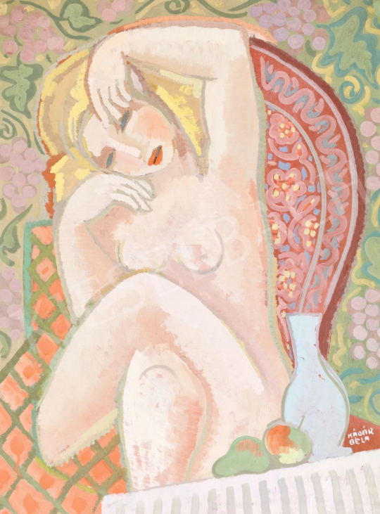  Kádár, Béla - Nude on a Garden Chair (Art Deco Nude) | 56th Autumn Auction auction / 216 Lot