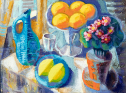  Rafael, Győző Viktor - Studio Still-Life with Oranges 