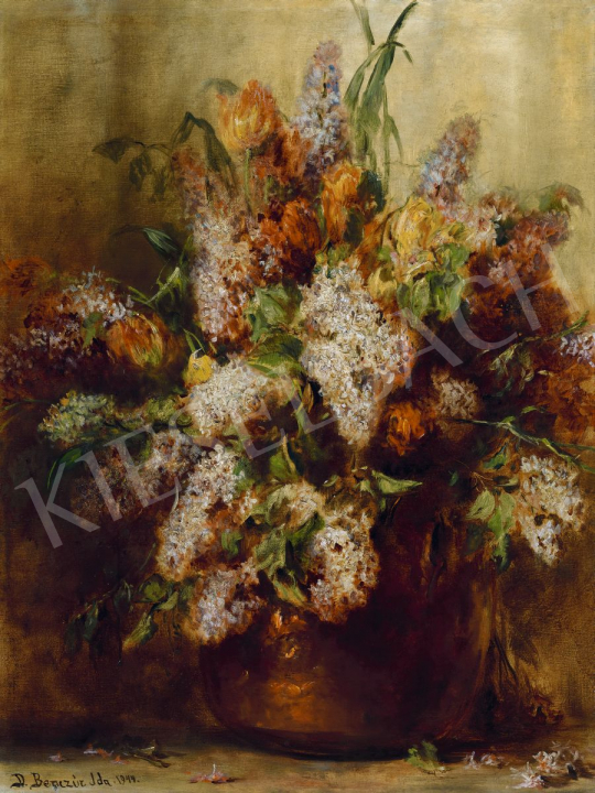  Dolányi Benczúr, Ida - Still-Life of Flowers, 1944 | 56th Autumn Auction auction / 213 Lot