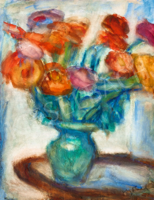  Czóbel, Béla - Still-Life of Flowers, c. 1930 | 56th Autumn Auction auction / 122 Lot