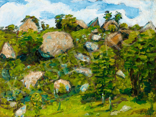 Nagy, István - Sunny Hill-Side, 1910s | 56th Autumn Auction auction / 133 Lot