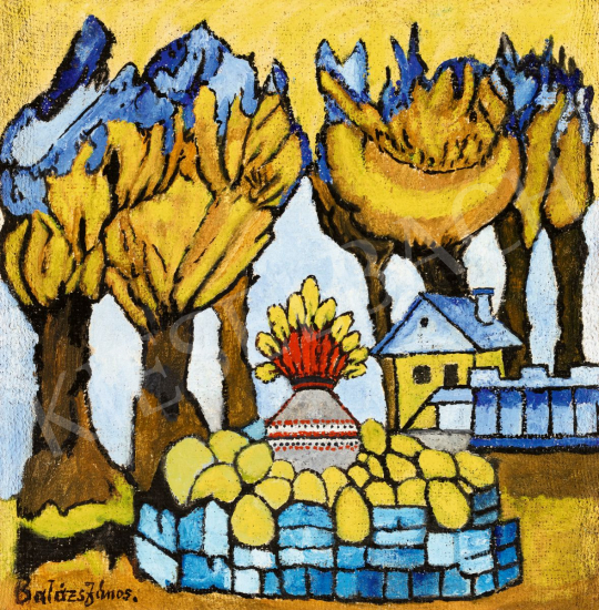  Balázs, János - Fairy-Tale Garden | 56th Autumn Auction auction / 156 Lot