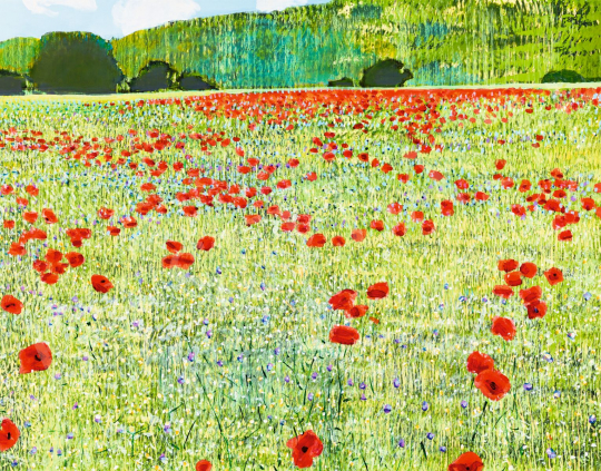 Konkoly, Gyula - Poppy Field, 2005 | 56th Autumn Auction auction / 186 Lot