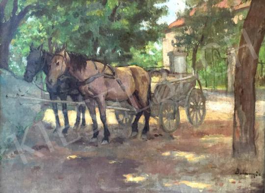 For sale  Belányi, Viktor - Carriage 's painting