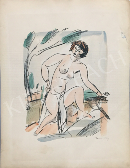  Márffy, Ödön - Female Nude   