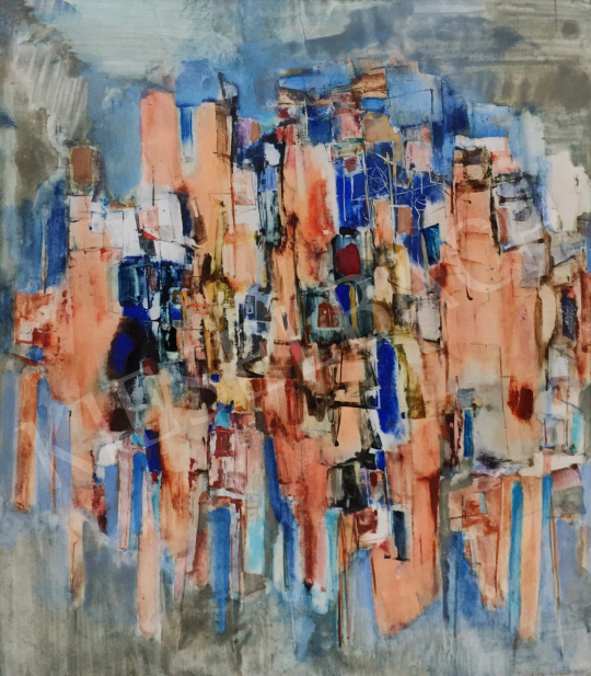 Bartha, László - Composition, 1971 painting