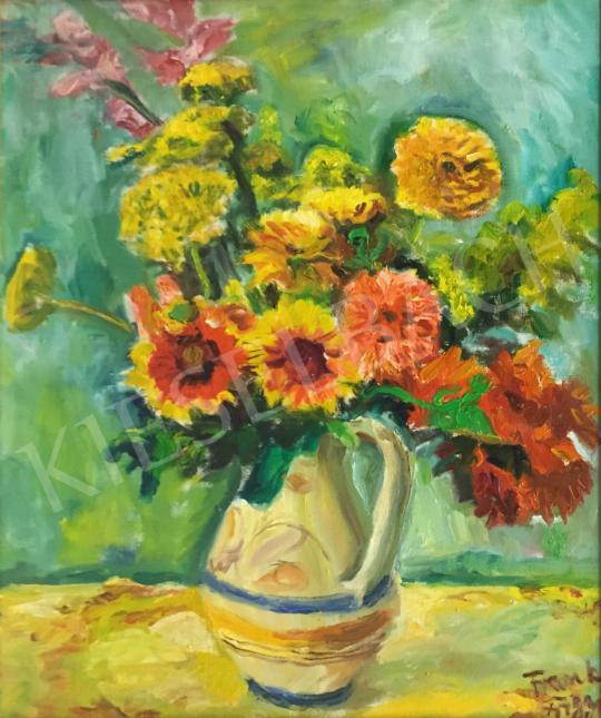  Frank, Frigyes - Flower Still-Life painting