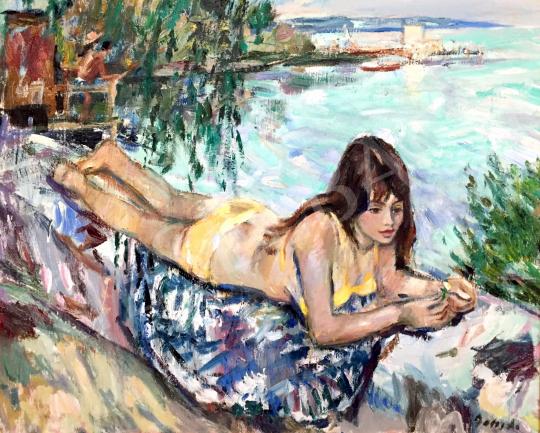 Balogh, András - Lake Balaton (Summer) painting