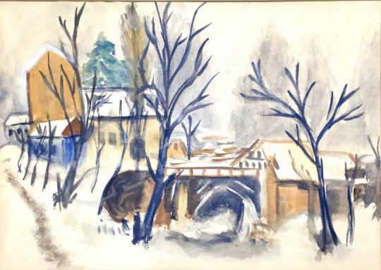 For sale  Szabó F. Mária - Winter Landscape 's painting