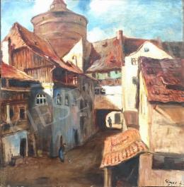 Gimes, Lajos - Street Scene 