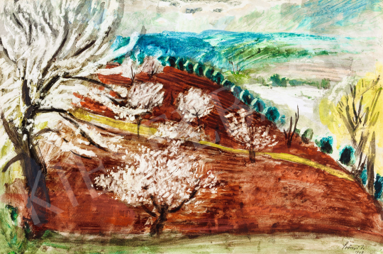  Szőnyi, István - Spring in Zebegény, 1939 | 57th Winter Auction auction / 21 Lot