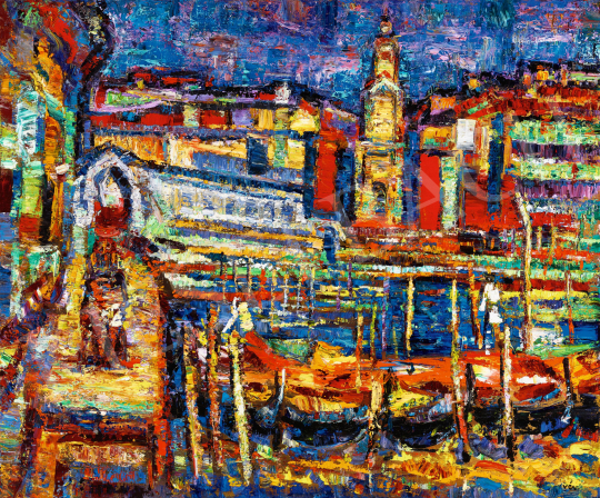  Vén, Emil - Canale Grande with the Rialto Bridge | 57th Winter Auction auction / 24 Lot