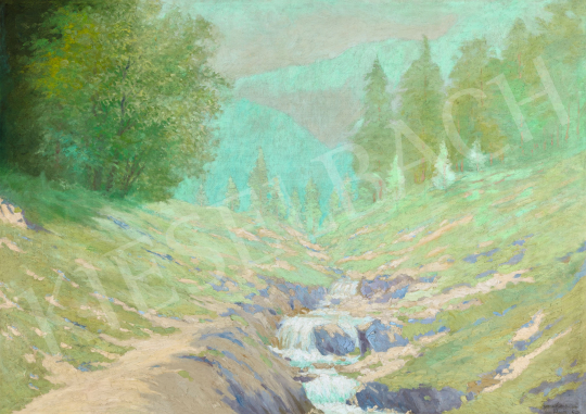 Szepesi Kuszka, Jenő - Brook in Spring, 1913 | 57th Winter Auction auction / 25 Lot