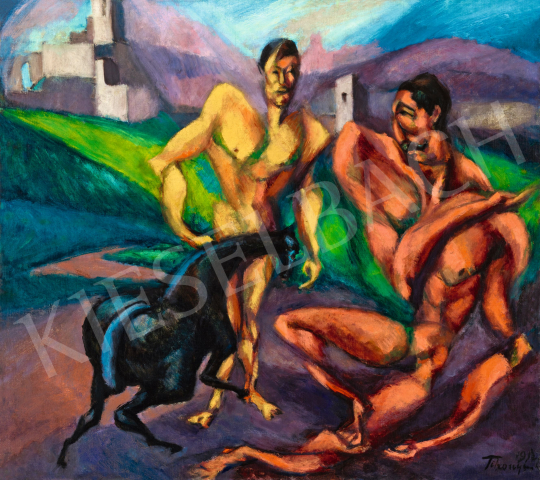 Tihanyi, Lajos, - Centaur of the Village, 1912 | 57th Winter Auction auction / 37 Lot