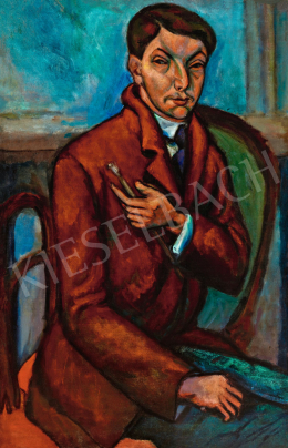 Tihanyi, Lajos, - Self-Portrait, 1910s 