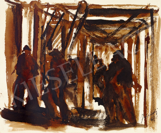  Jándi, Dávid - Foundry, 1922 | 57th Winter Auction auction / 46 Lot