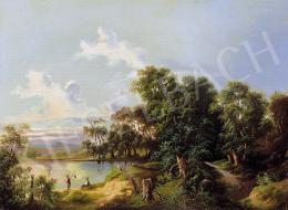 Unknown Austrian painter, about 1870 - Landscape 