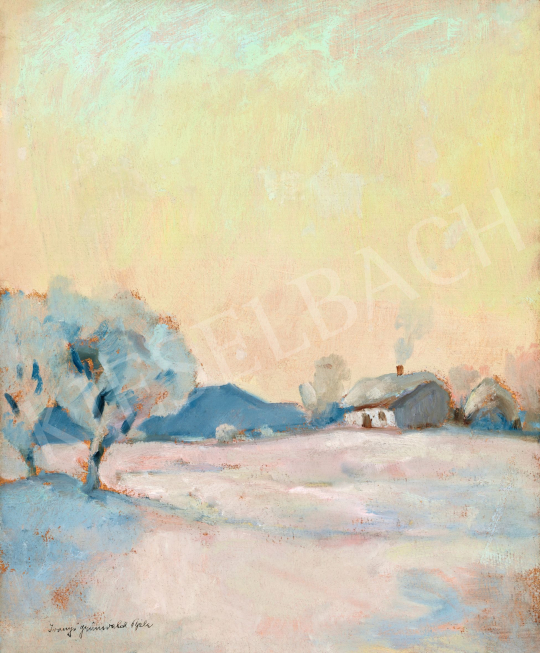  Iványi Grünwald, Béla - Winter Silence, c. 1910 | 57th Winter Auction auction / 107 Lot
