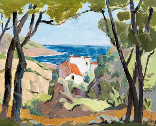  Réth, Alfréd - French Beach (Cote d’ Azur) | 57th Winter Auction auction / 128 Lot