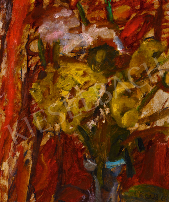  Czóbel, Béla - Yellow Flowers, 1930s | 57th Winter Auction auction / 131 Lot