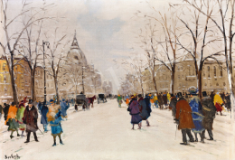  Berkes, Antal - Winter Street 