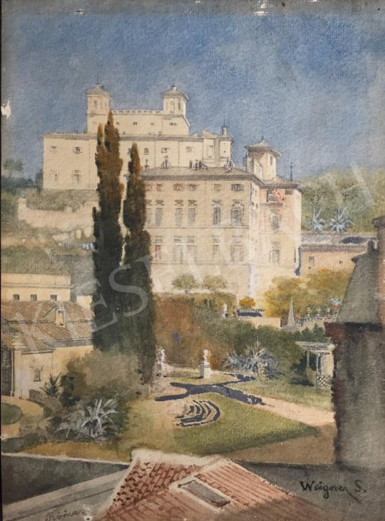  Wágner, Sándor - Rome painting